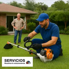 SERVICIOS HOGAR - Puesta en marcha a Domicilio Desbrozadora RM