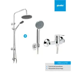 STRETTO - Pack Columna Rimini + ducha Priego