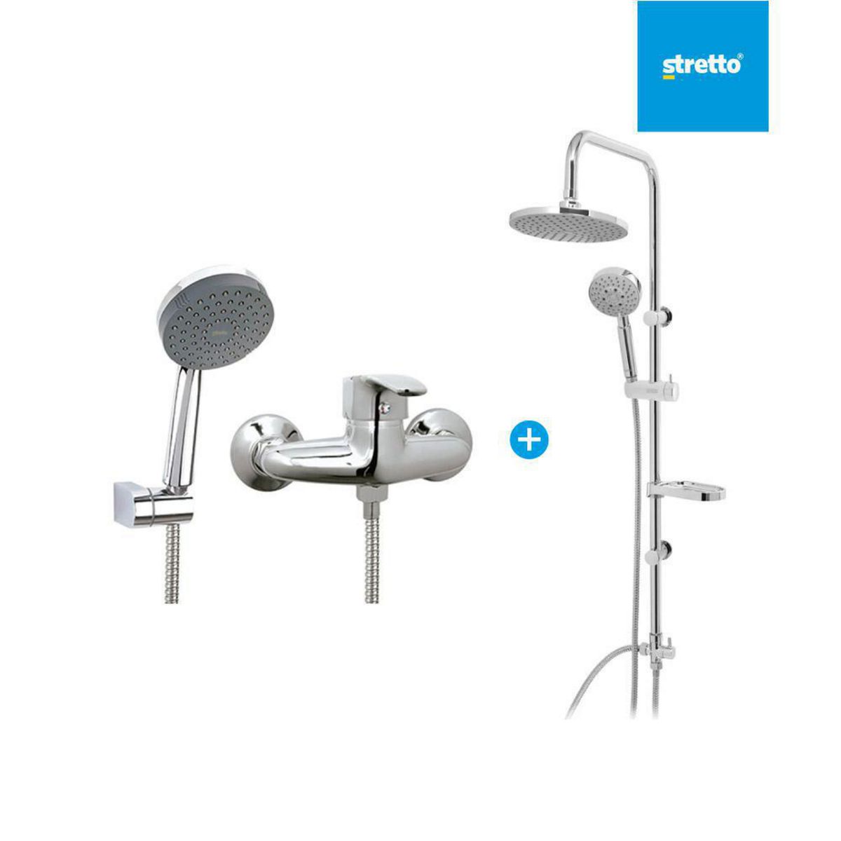 STRETTO - Pack Columna Venti + ducha Muzio