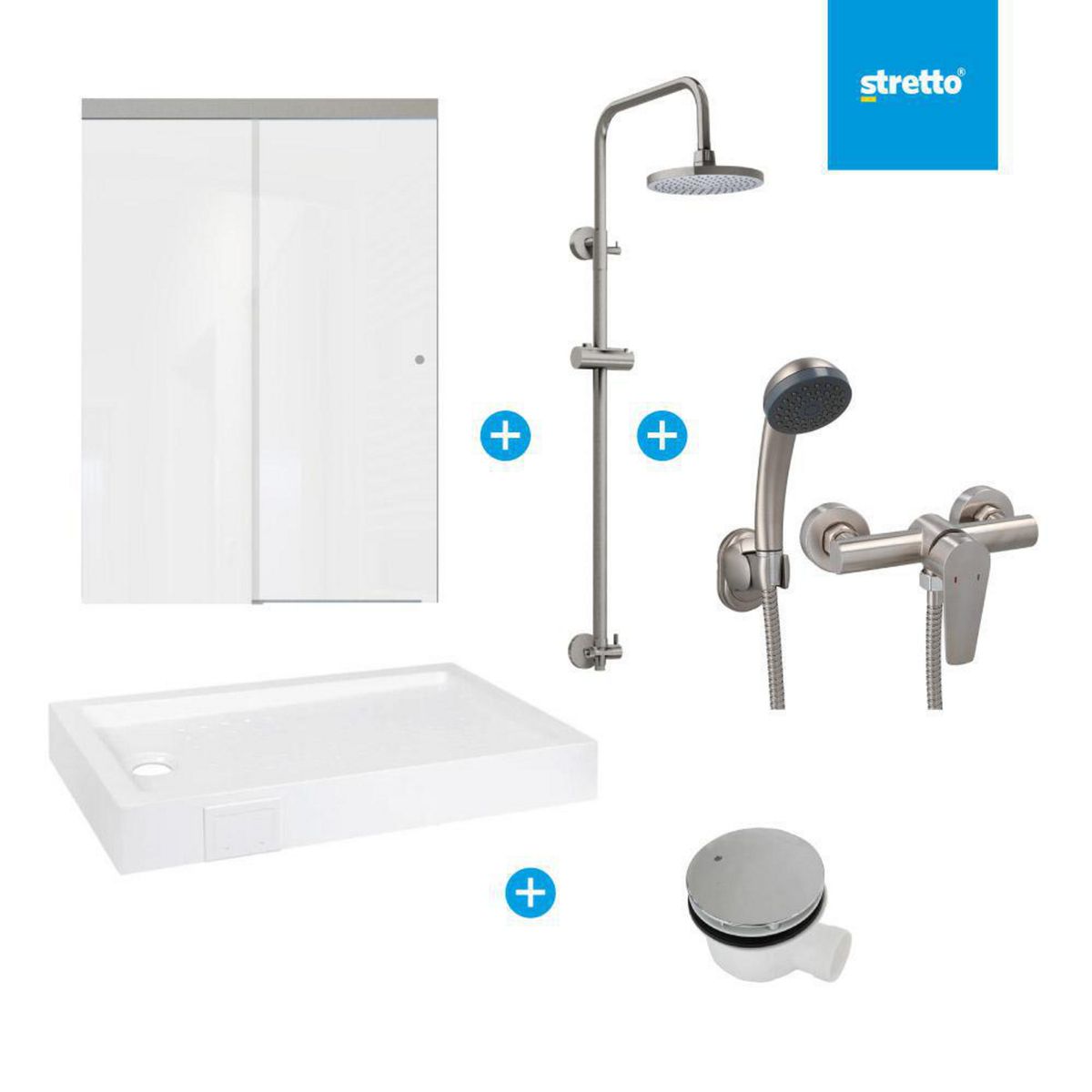 STRETTO - Pack receptaculo 75xx190 cm