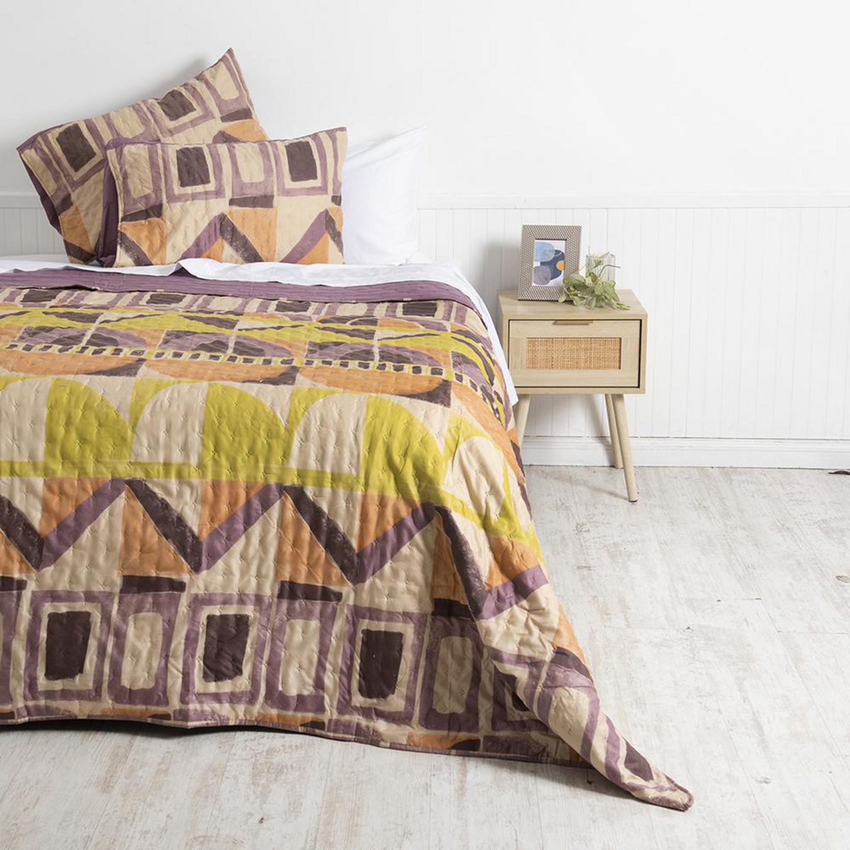 MASHINI - Quilt 2 plazas Etnico 