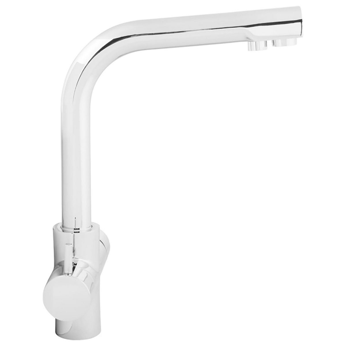 OSMOAQUA - Grifo Monocomando Omega Tres Vias (Agua Fría, Caliente Y Purificada)