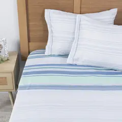 MASHINI - Sabana Cypress King No aplica Hilos Multicolor