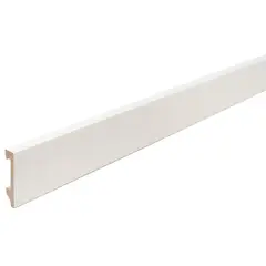 ATRIM - Zócalo Plain Epsilon 70Mm X 15Mm X 2,44M Blanco Mate