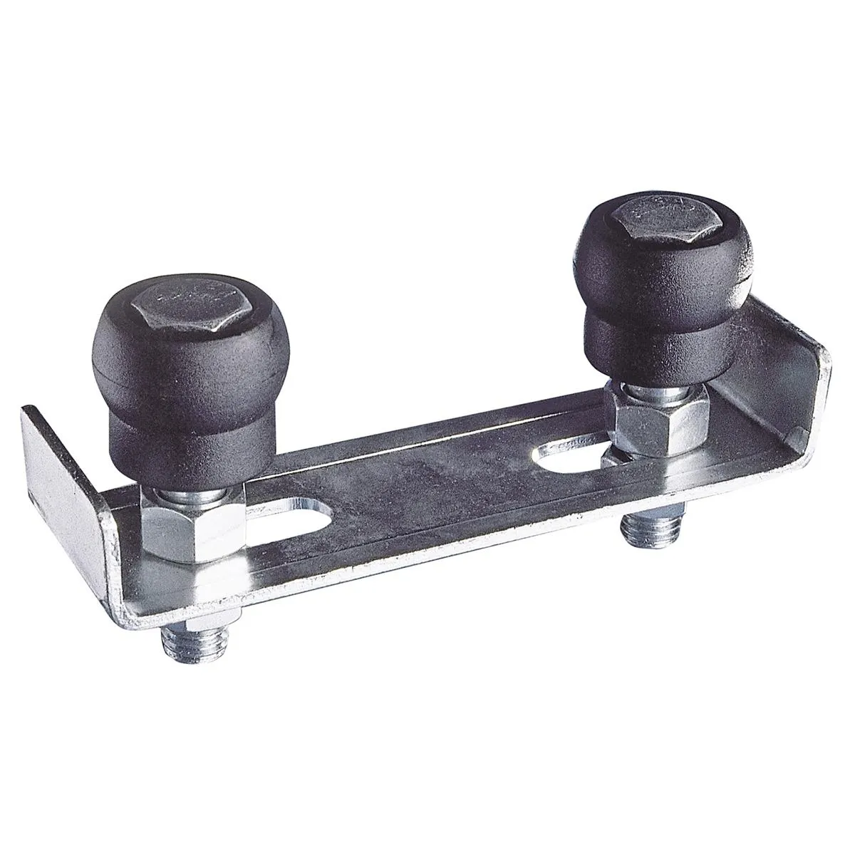 DUCASSE - Polín guía para portón doble 35mm