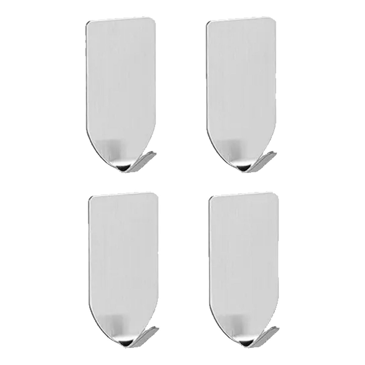 FIXSER - Ganchos Acero Pequeño 4 unidades