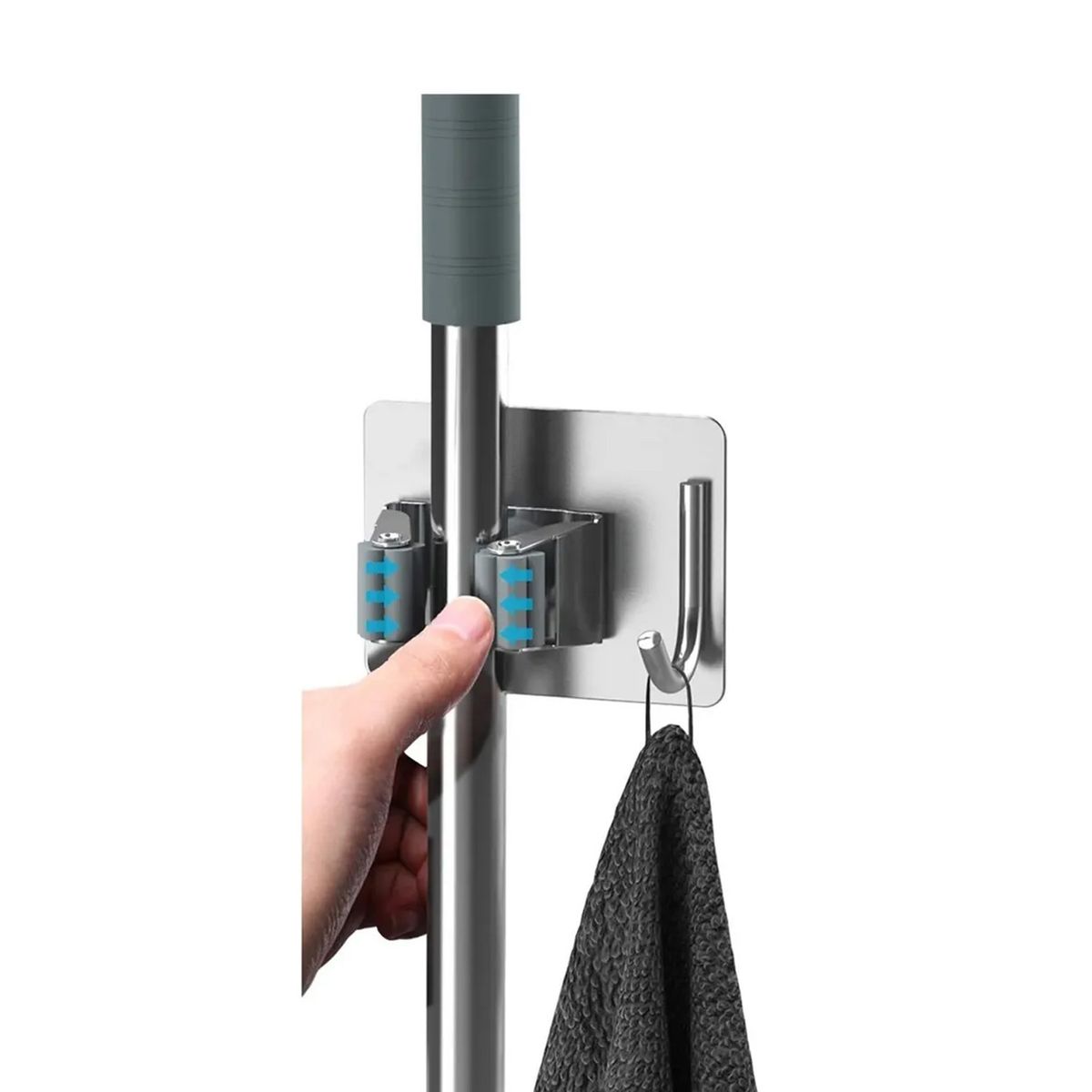 FIXSER - Gancho Acero Fija Escobillones