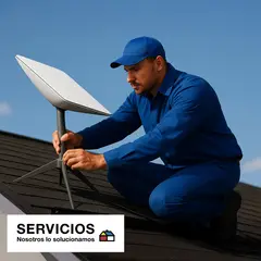 SERVICIOS HOGAR - Instalacion antena, router, cableado y componentes antena starlink