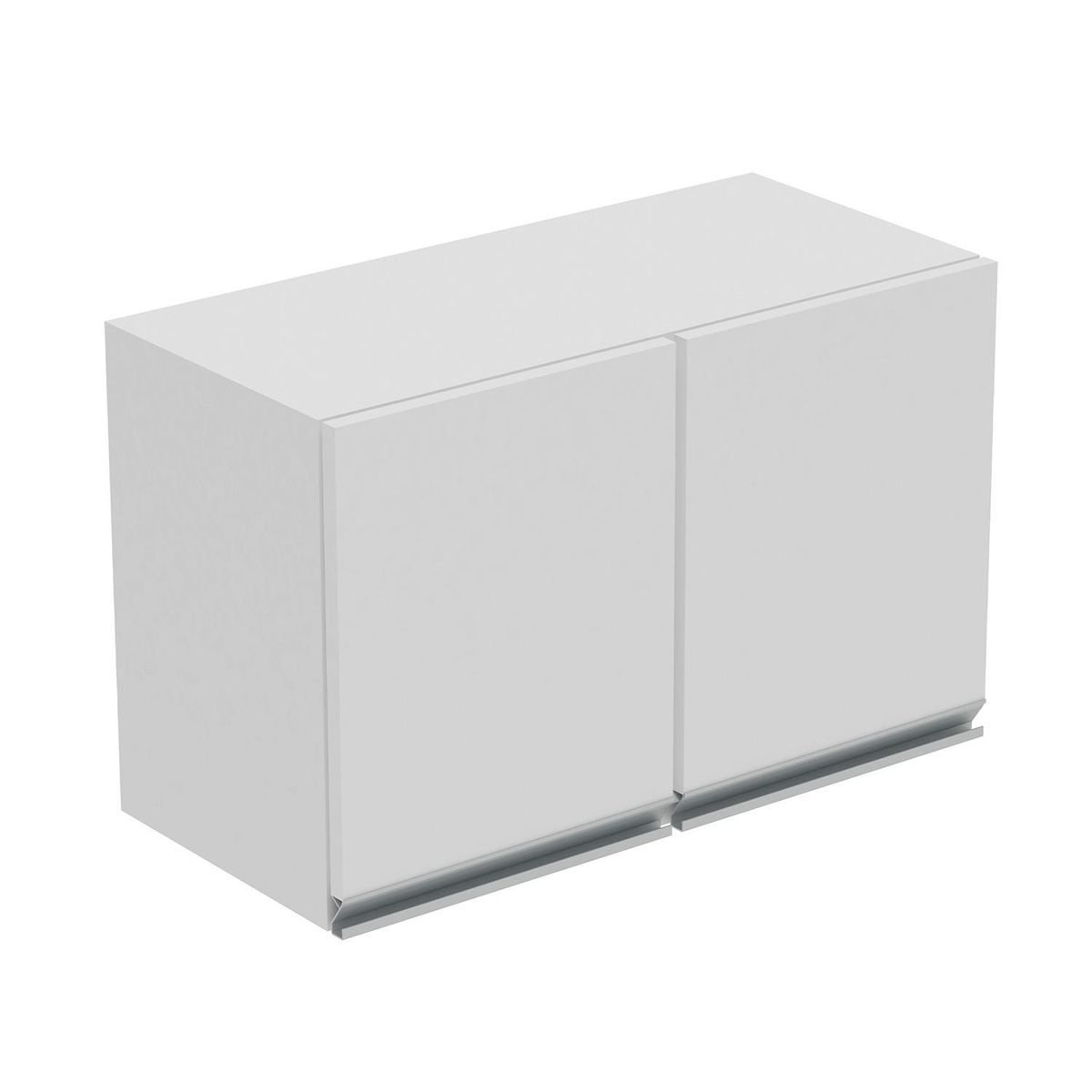 HOGA - Estante Aéreo 2 Puertas 60x38x27 cm Blanco