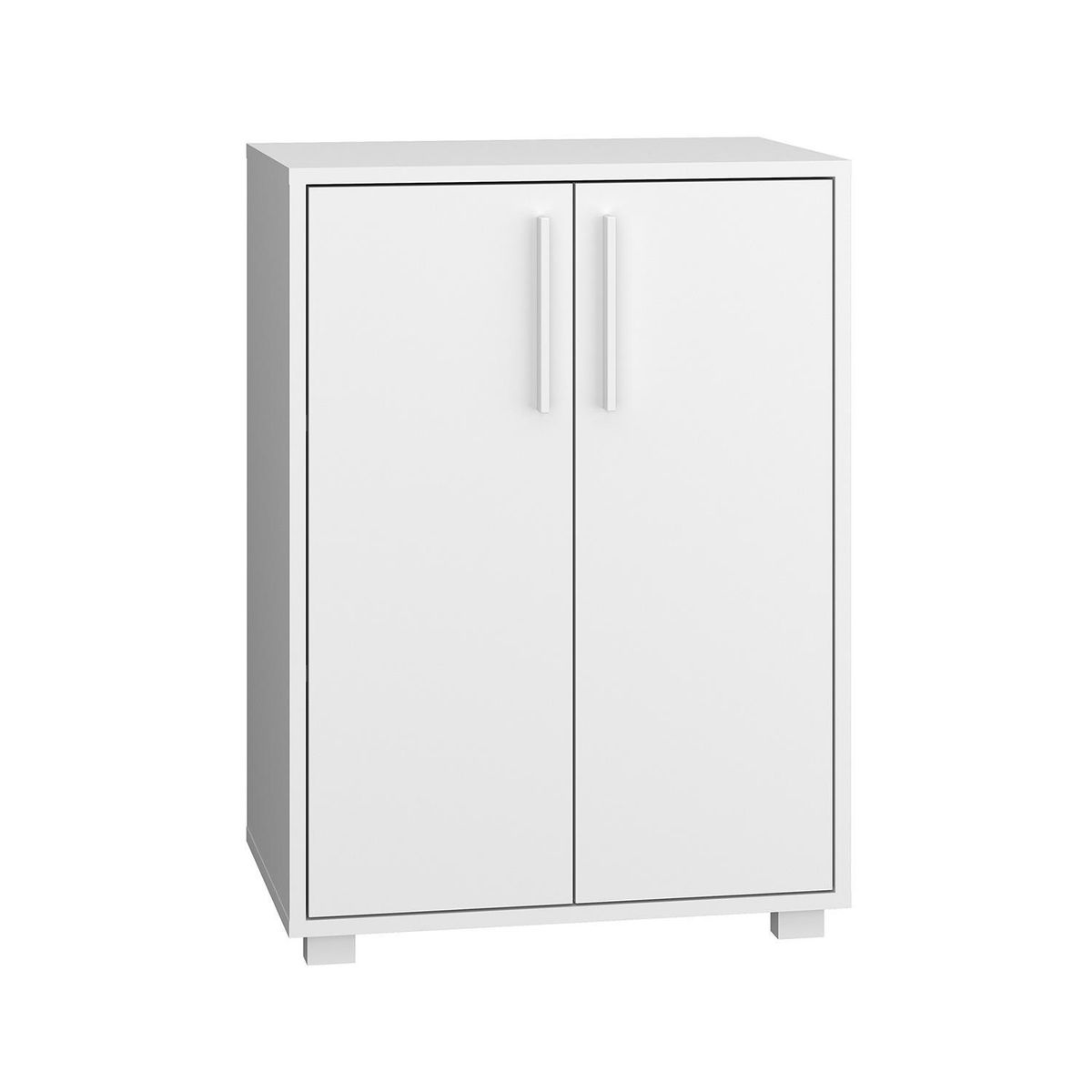 HOGA - Estante 2 Puertas 1 Nivel(es) 54x74x29 cm Blanco