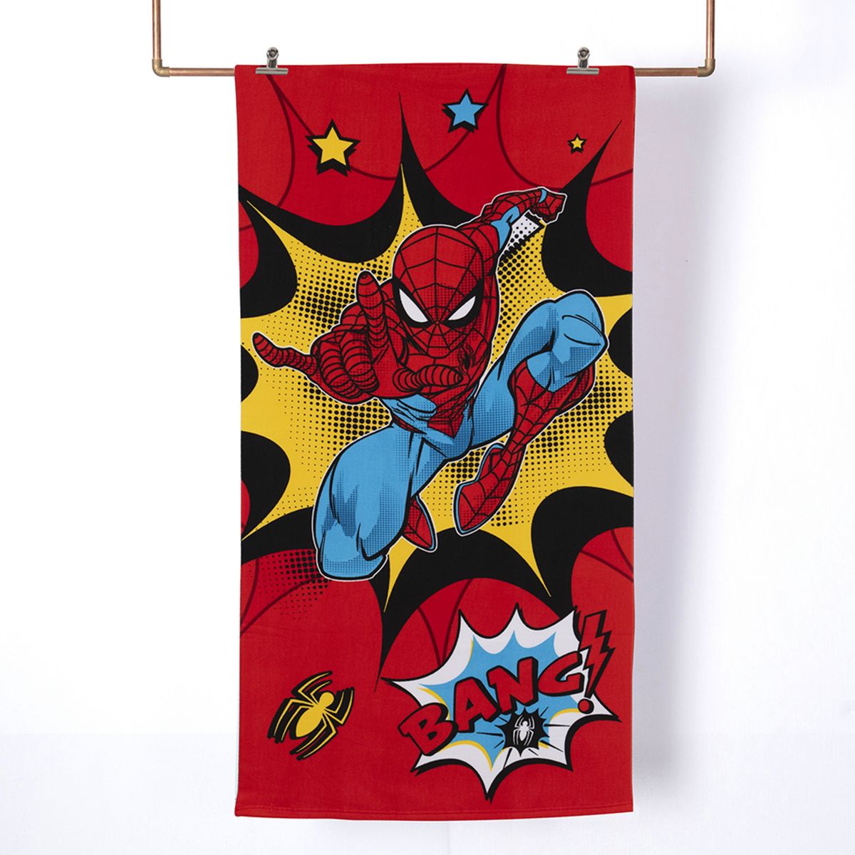 MASHINI - Set Toalla 70x140 cm + Lentes de Sol Spiderman Ba