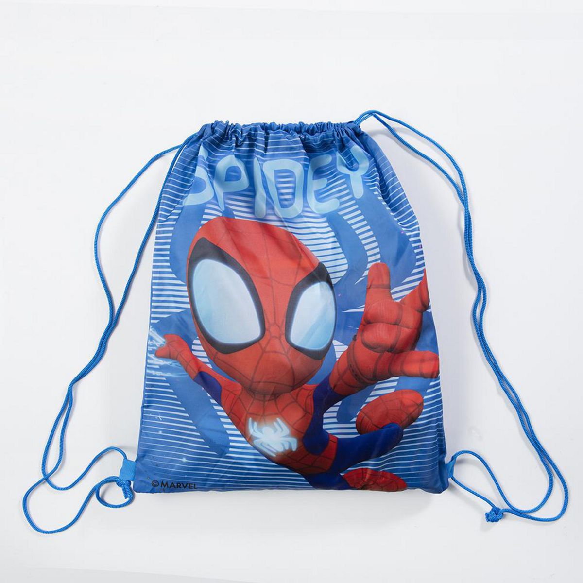 MASHINI - Toalla Playa con Bolso 70x140 cm + 33x42 cm Spiderman Araña