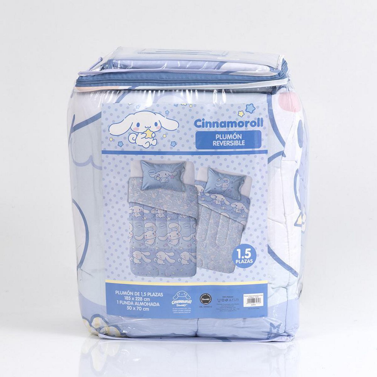 MASHINI - Plumón 1.5 plazas Candy Multicolor