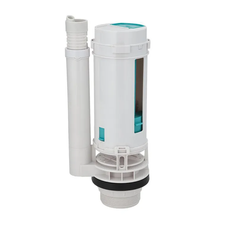 Válvula de descarga dual 2" altura regulable WC two piece + botonera universal