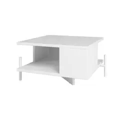 HOGA - Mesa de centro Blanco 52x45x26 cm