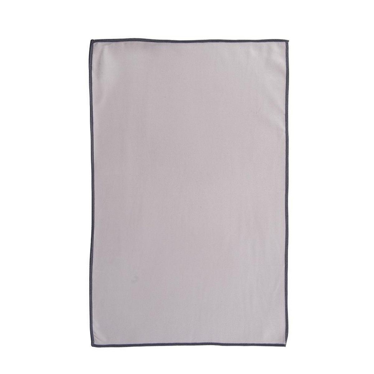 MASHINI - Toalla Deportiva 200 gr Poliéster 70x150 cm Gris