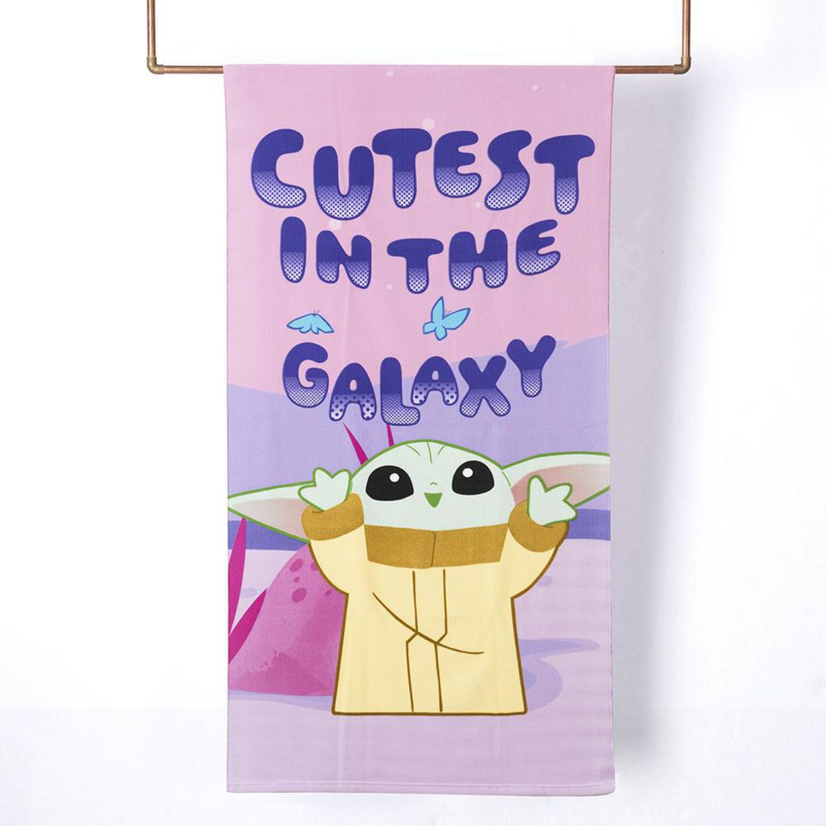 MASHINI - Toalla Playa Star Ward Galaxy 250 gr Poliéster 70x140 cm Multicolor