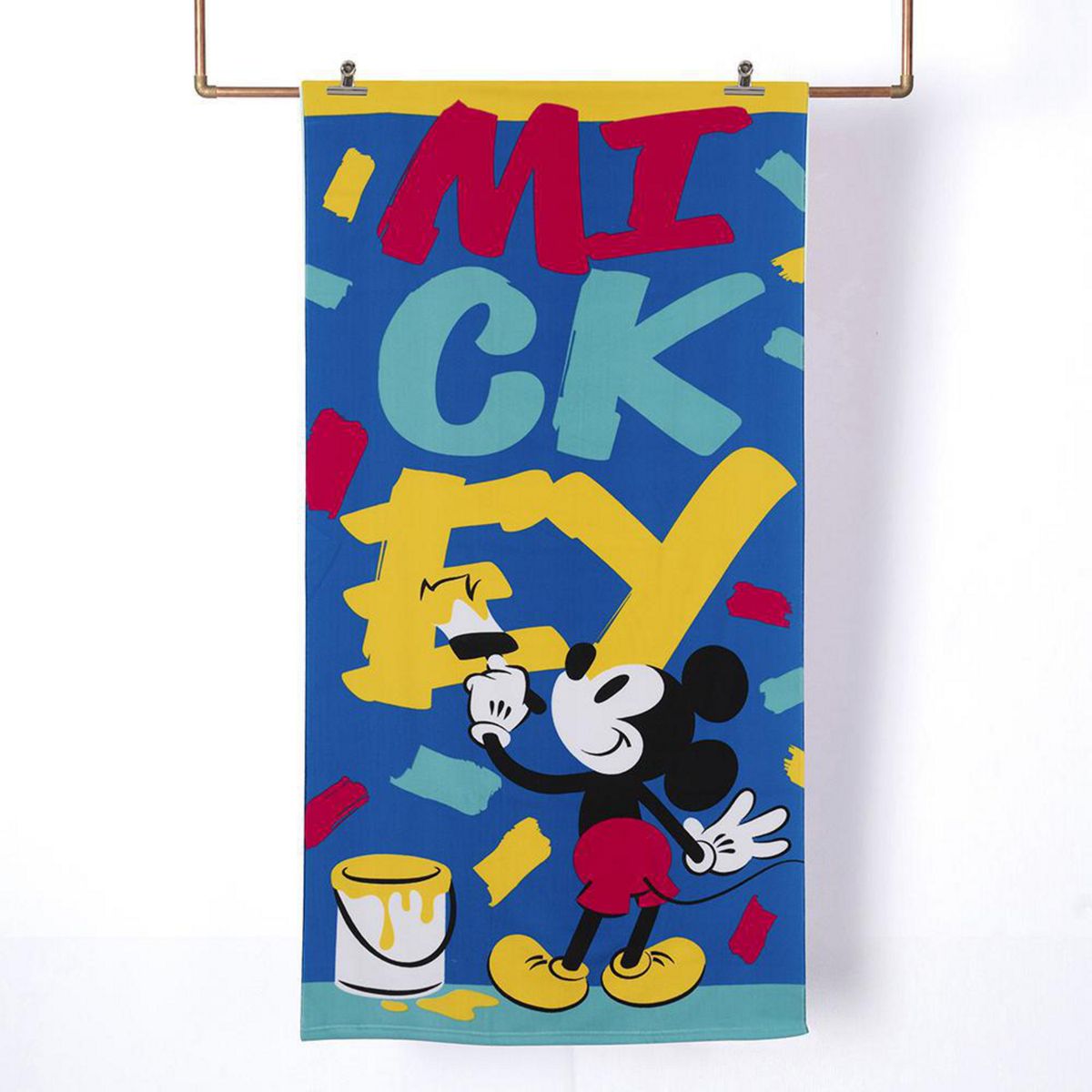 MASHINI - Set Toalla 70x140 cm + Lentes de Agua Mickey Broc