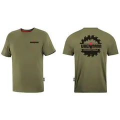 UBERMANN - Polera Manga Corta Hombre Verde M