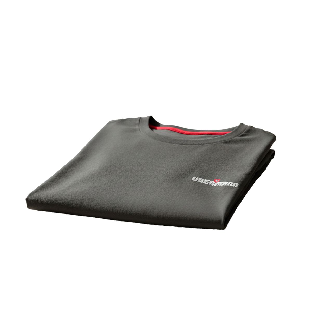 UBERMANN - Polera Manga Corta Hombre Gris L