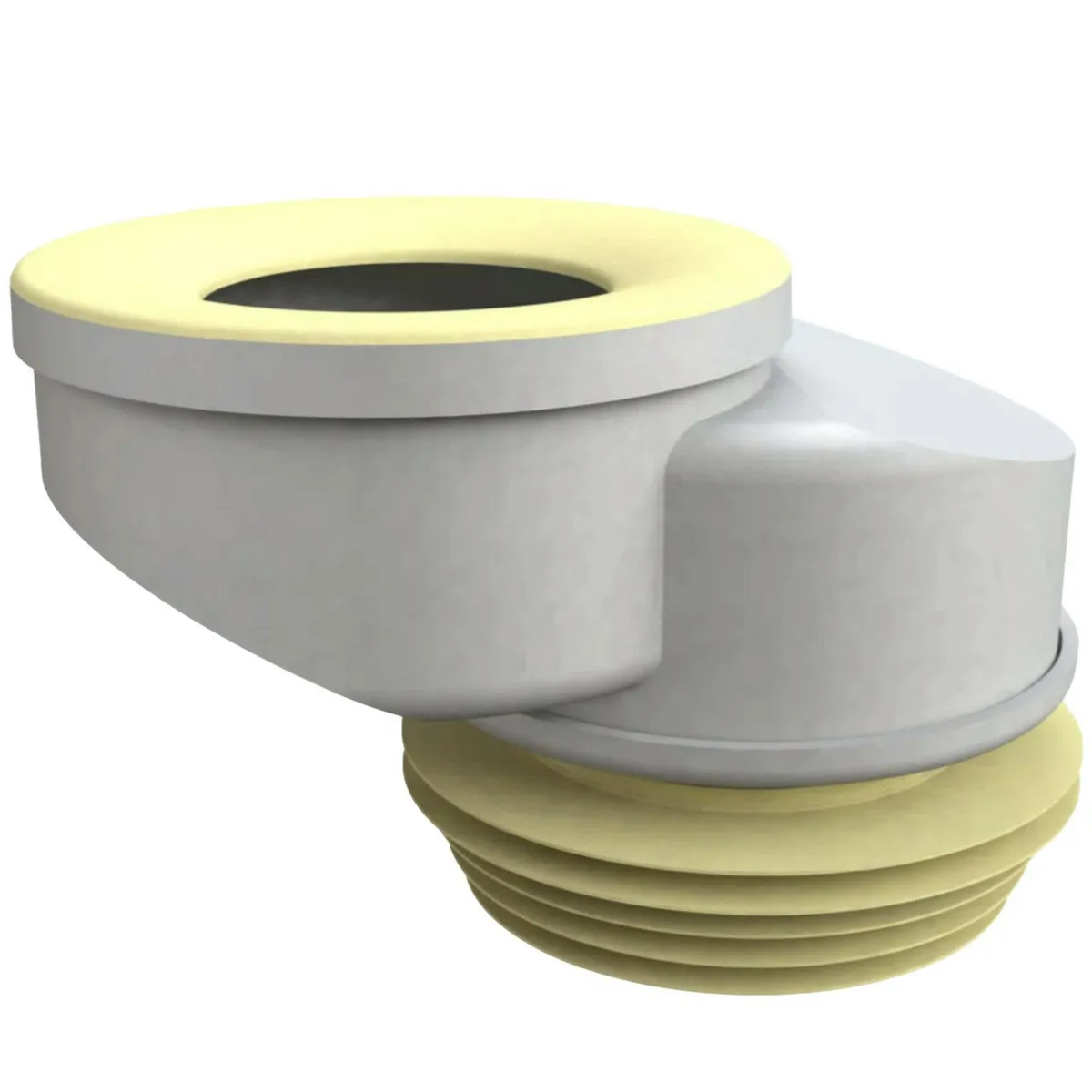 BONOMINI - Adaptador Excéntrico Rígido con desplazamiento de 60mm para WC