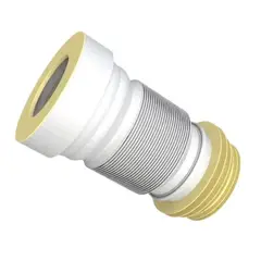 BONOMINI - Conector Extensible para descarga a Piso o Muro para WC