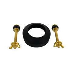 CORSOVALV - Set de anclaje Estanque/Taza (Pernos de bronce+ Goma de asiento 2")