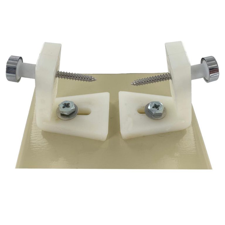 Set de anclaje lateral al piso para taza WC
