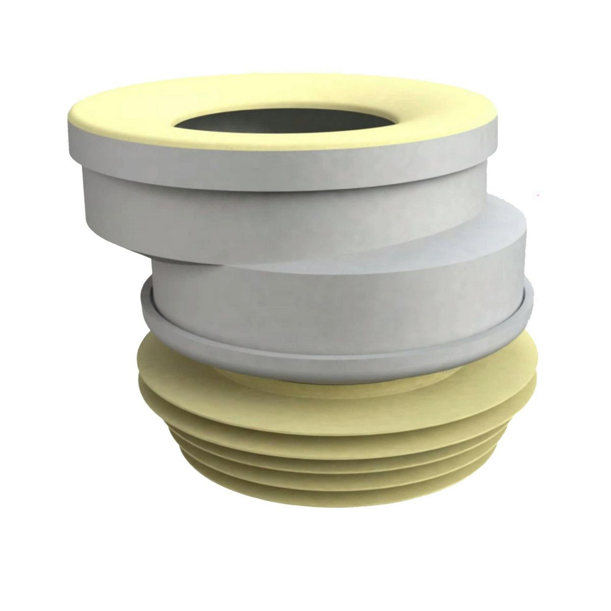 BONOMINI - Adaptador Excéntrico Rígido con desplazamiento de 20mm para WC