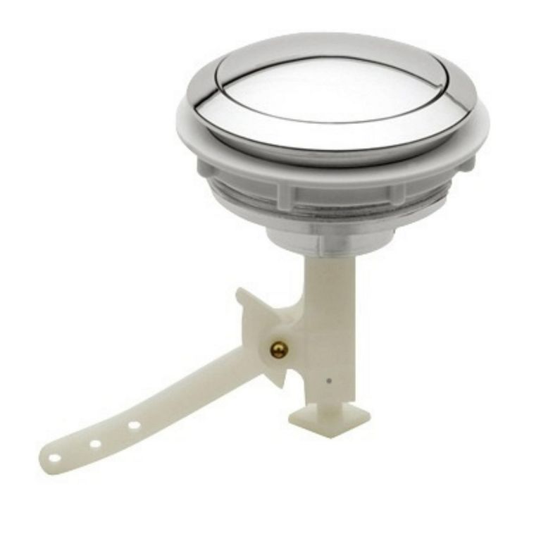 Botón Superior Cromado de 1 etapa (Flush) descarga clásica de 58mm