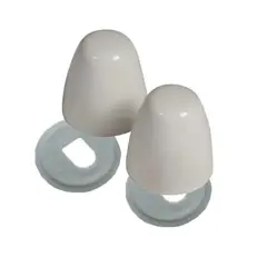 CORSOVALV - Tapas pequeñas para pernos de anclaje de taza WC