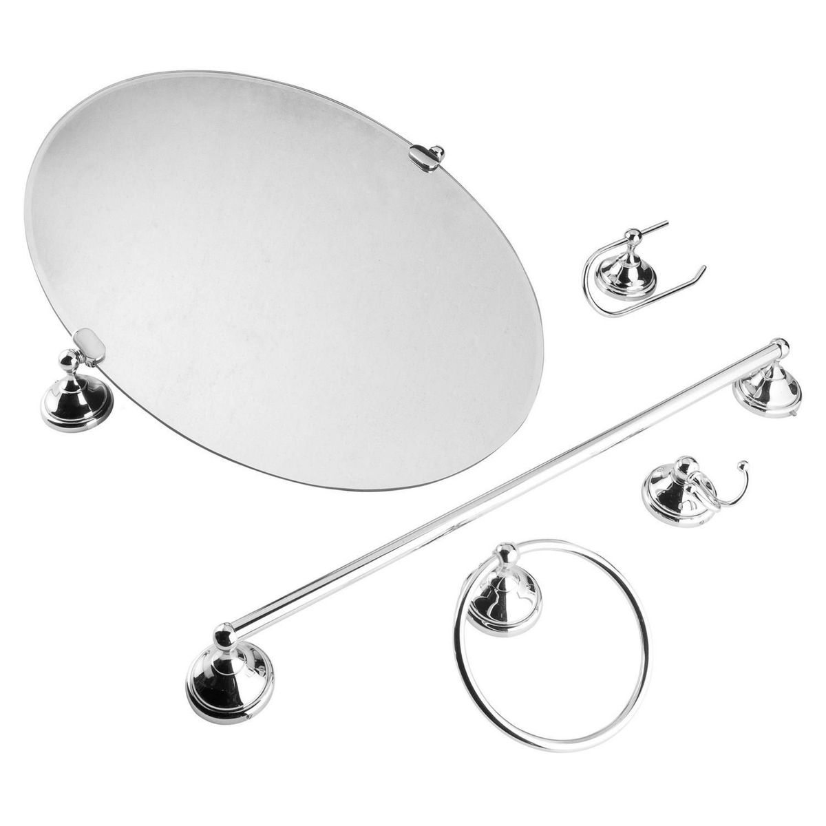 SENSI DACQUA - Combo Baño Amar Sanitario + Mueble de Baño + Set de Espejo con Accesorios + Griferia