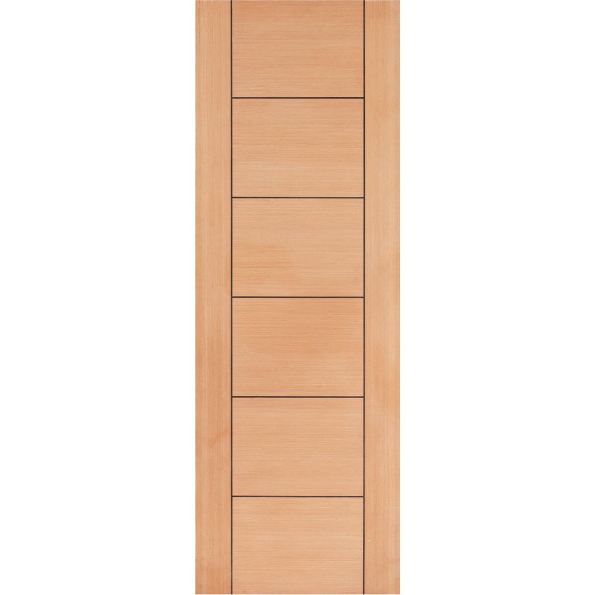 MAFORSA - Puerta MDF 90x200 cm Mamba Chapa Natural