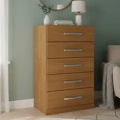 MOBILFRANK - Comoda 5 Cajón(es) CO5CI 46x91x35 cm Canela