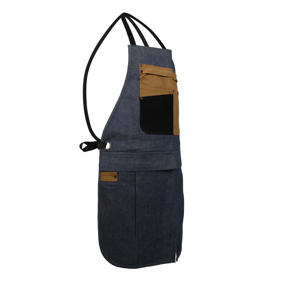 QUEBEC - Pechera mezclilla Hombre Azul Talla única