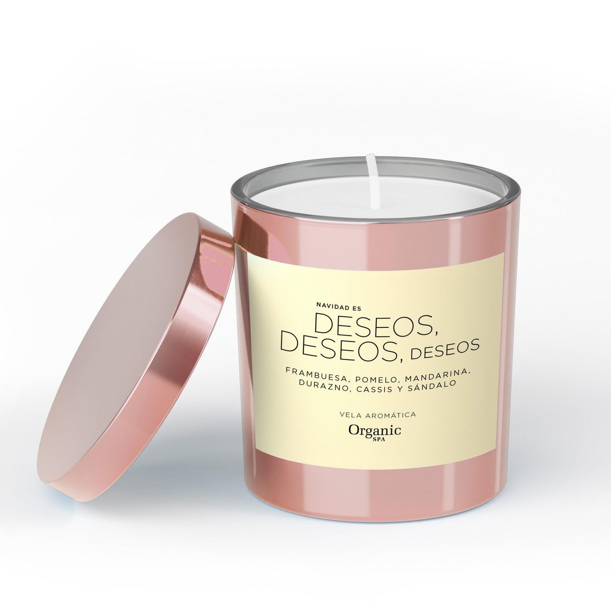 ORGANIC - Vela Rose Deseos