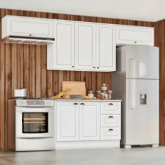 HOME MOBILI - Mueble de cocina modulado 120 cm Americana blanco