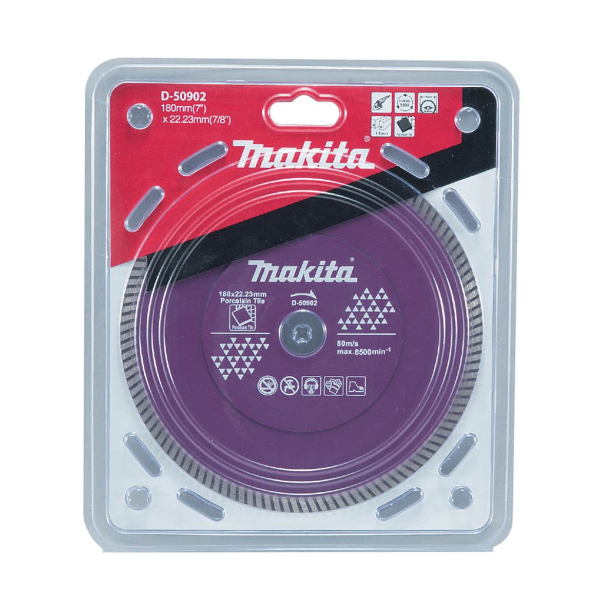 MAKITA - Disco Diamantado 7" Turbo Porcelanato