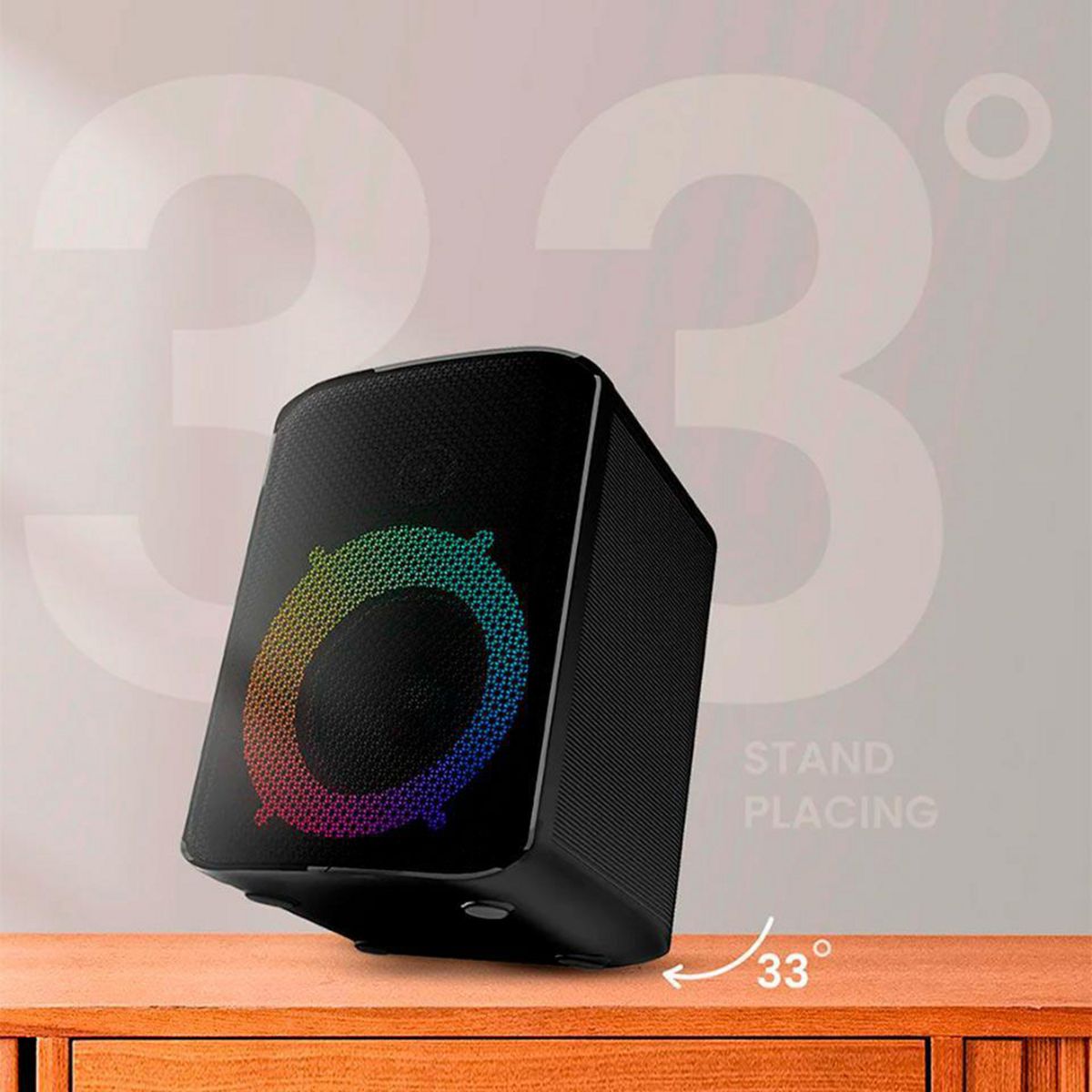 GENERICO - Parlante Inalámbrico HiFuture Event Speaker Negro