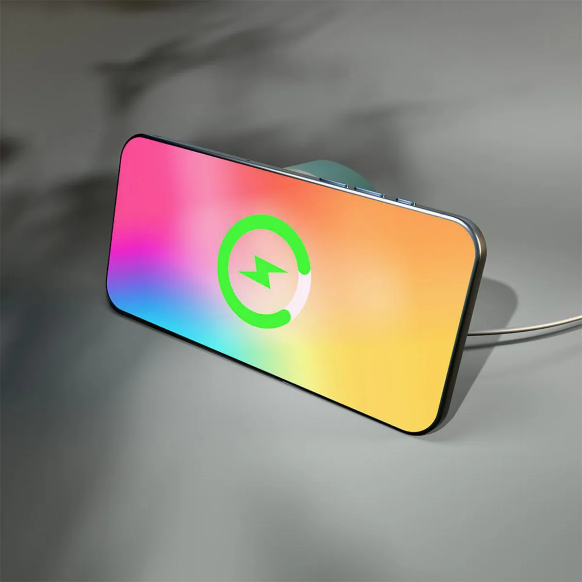 GENERICO - Mini Parlante Bluetooth HiFuture Mega S Latte con Carga Inalámbrica Magnética