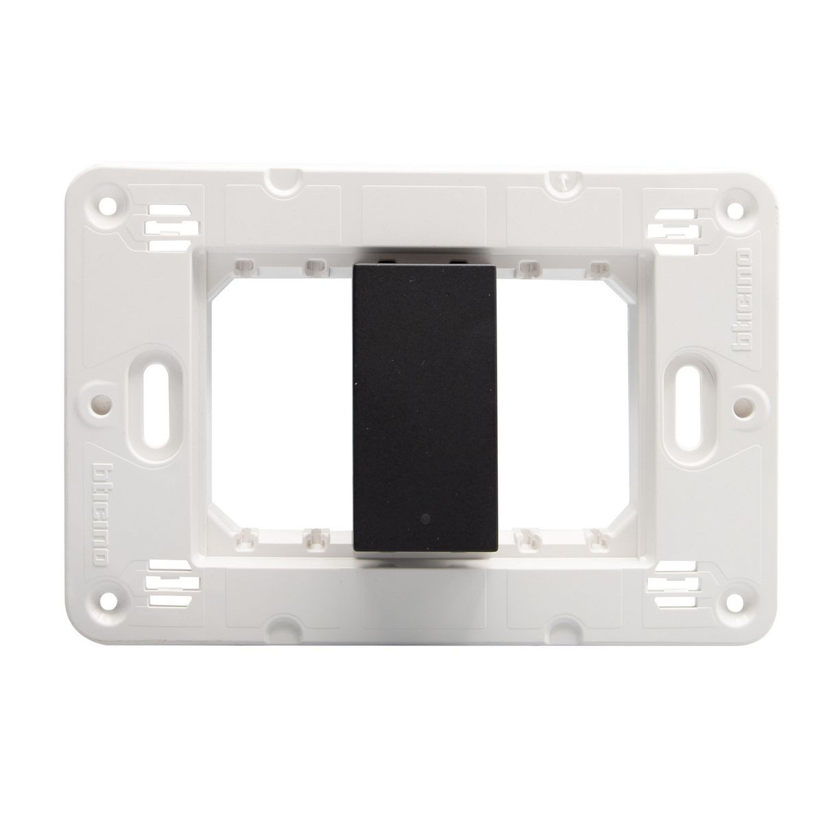 BTICINO - Interruptor Simple 9/24 Black Semi Armado Matixgo