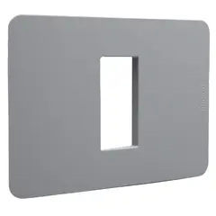 BTICINO - Placa Gris 1 Puesto Matixgo