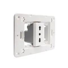 BTICINO - Tomacorriente Simple 10/16A Blanco Semi Armado Matixgo