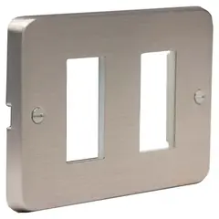 BTICINO - Placa 2 Puestos Magicgo