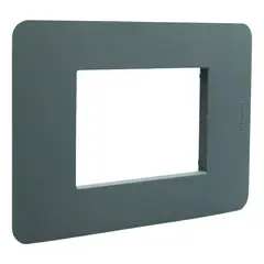 BTICINO - Placa Agave 3 Puestos Matixgo