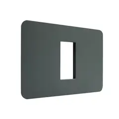 BTICINO - Placa Agave 1 Puesto Matixgo