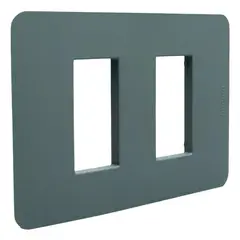 BTICINO - Placa Agave 2 Puestos Matixgo