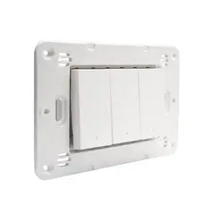 BTICINO - Interruptor Triple 9/32 Blanco Semi Armado Matixgo