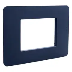 BTICINO - Placa Azul 3 Puestos Matixgo