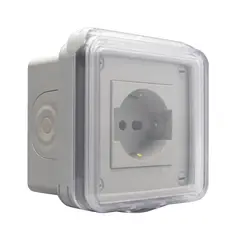 BTICINO - Enchufe Schuko Ip55 Toma Schuko Idroboxgo